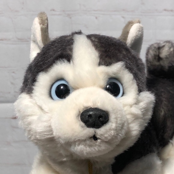 Siberian Husky Plush Puppy Dog plush Miyoni Tots Aurora - Picture 12 of 14